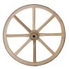 1082 - Wood Wagon Wheels, Wood Hub 16 inch